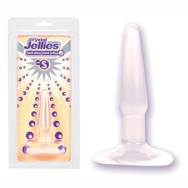 Picture of BUTT PLUG SMALL CLEAR JELLIE