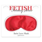 Picture of FF SATIN LOVE MASK RED