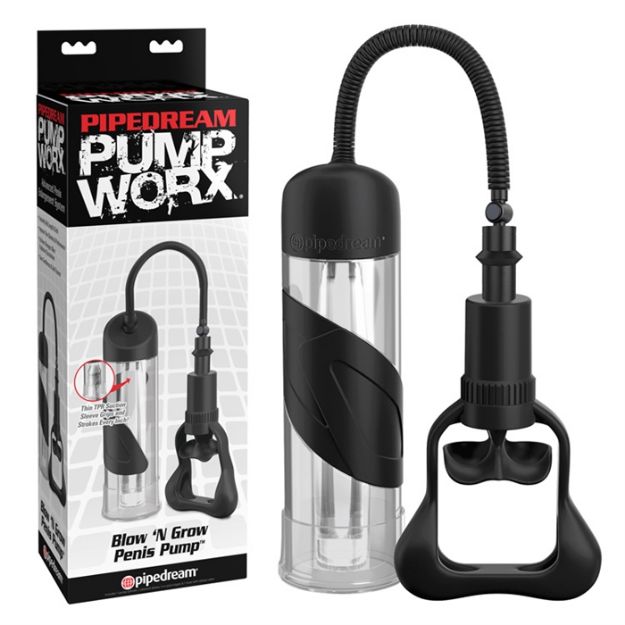 Picture of BLOW-N-GROW PENIS PUMP BLACK