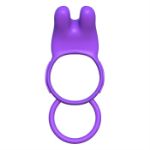 Picture of C-RINGZ TWIN TEAZER RABBIT RING PURPLE