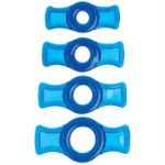 Picture of TITANMEN TOOLS COCK RING SET BLUE