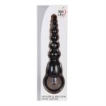 Picture of VIBRATING SILICONE ANAL BEADS BLACK