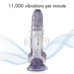 Picture of Vibrating - Vibrating Cock Cage - Clear