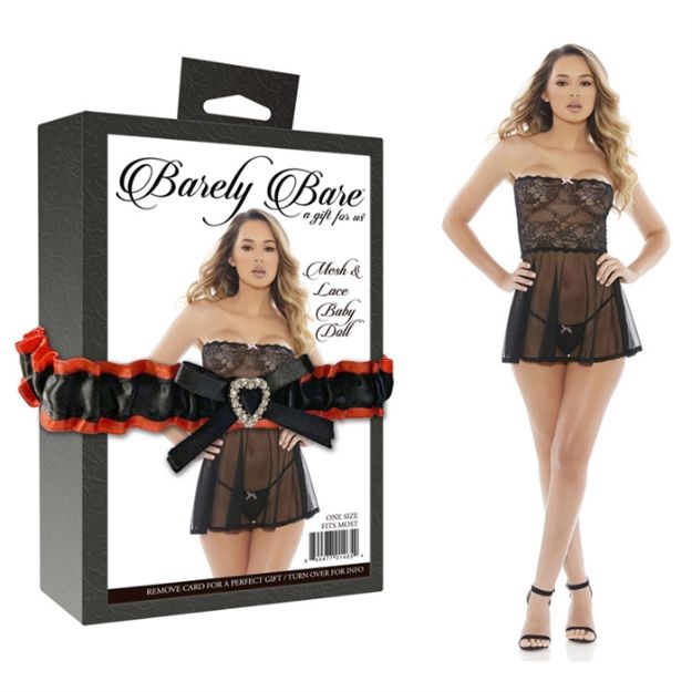 Picture of MESH & LACE BABY DOLL