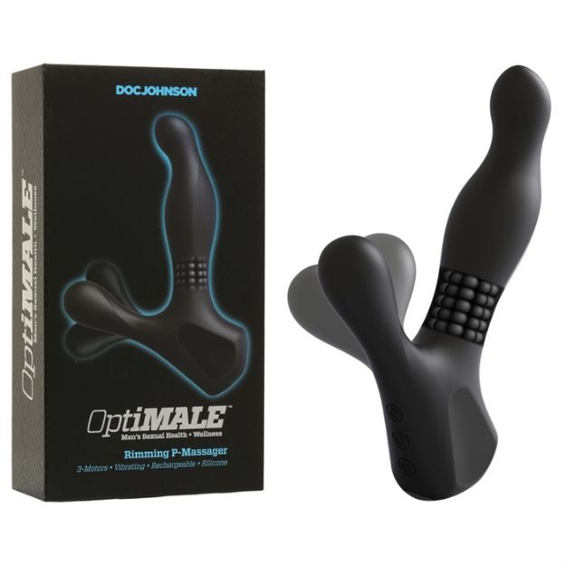 Picture of OptiMALE - Rimming P-Massager - Black