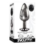 Picture of Black Gem Anal Plug Large