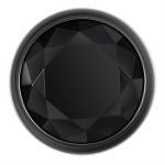 Picture of Black Gem Anal Plug Large