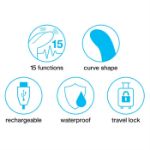 Picture of Happy Rabbit - Slimline Curve Pink