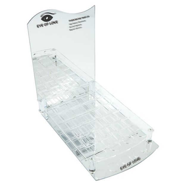 Picture of EOL Acrylic 10ml Counter Mirror Display Small