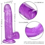 Picture of Size Queen 6" / 15.25 cm - Purple
