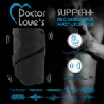 Picture of DL - Slipper+  Rechargeable Masturbator - Black